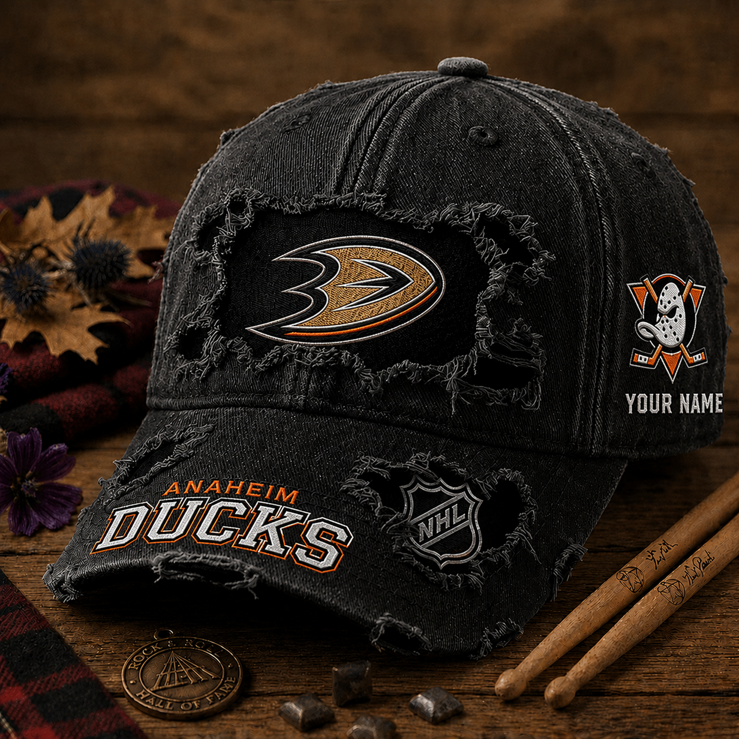 ANA x NHL Denim Washed Cap New Style DATND TANTD 290526
