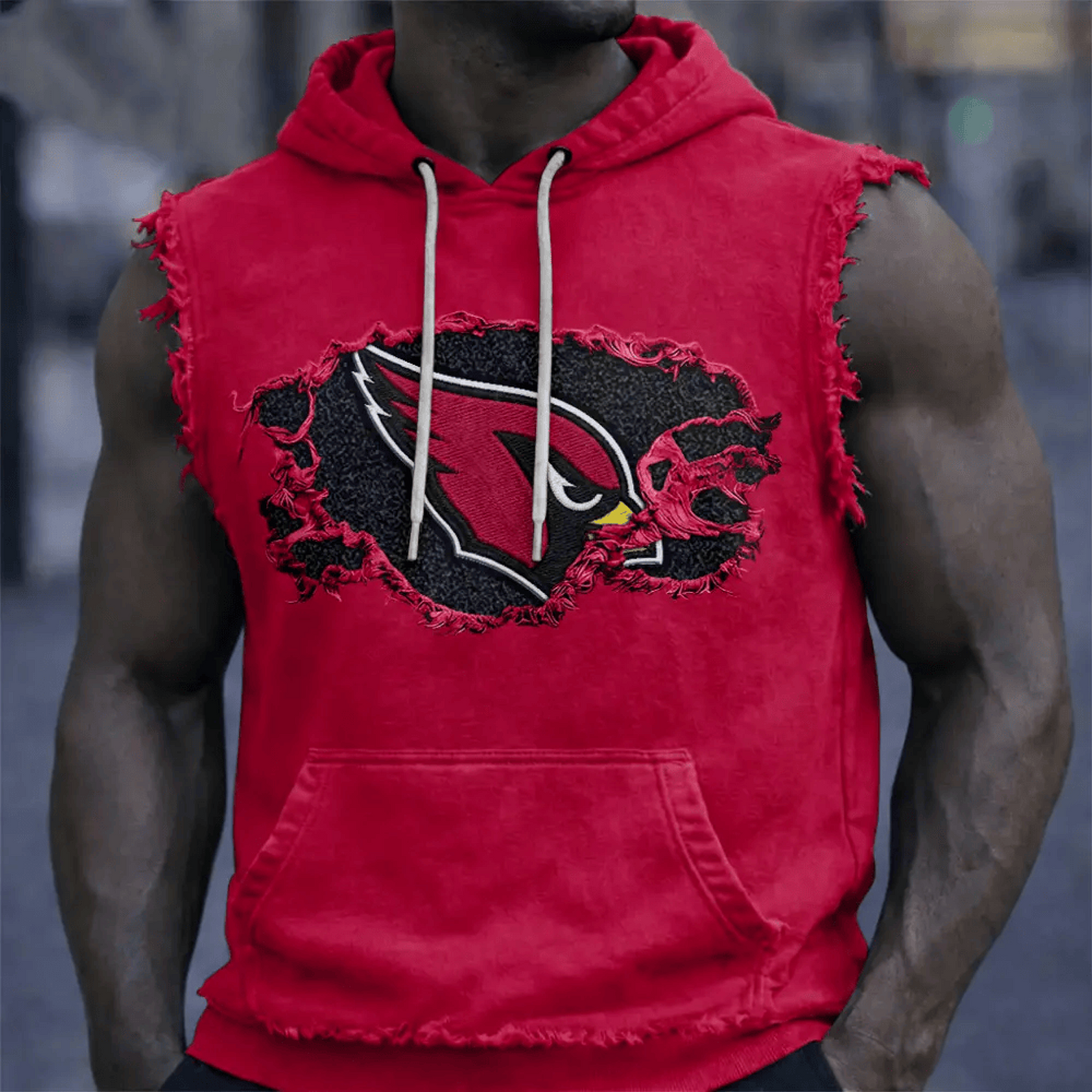 ARI x NFL Menƒ??s Sleeveless Hoodie Tank DATND TANTD 280526