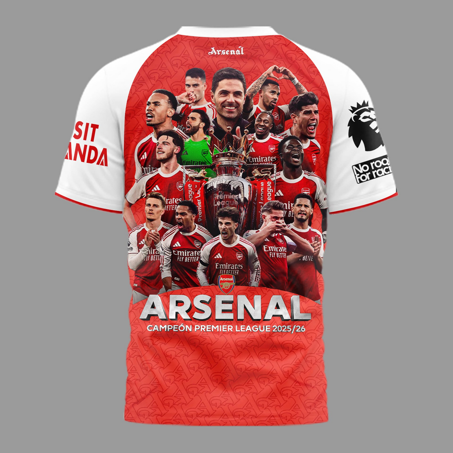 ARS F.C. Premium Premier League Champions 2526 3D Shirt V5 205 DatND DVT
