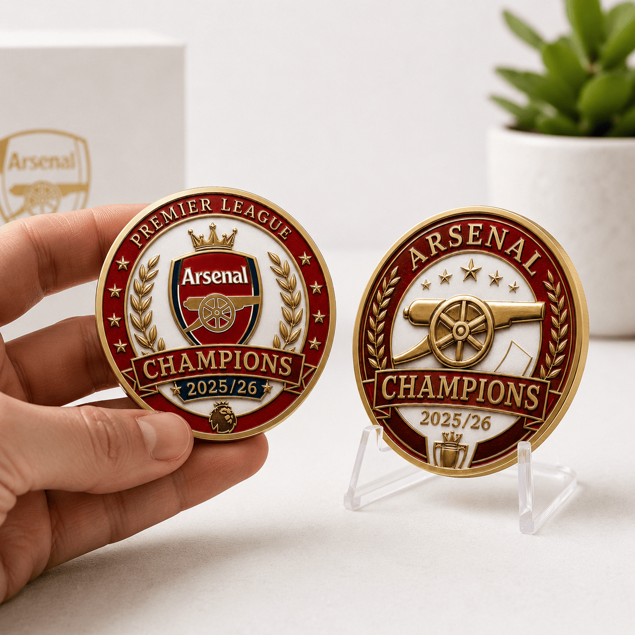 ARS x Premier League Champions 25 26 Commemorative Coin DATND TANTD 210526