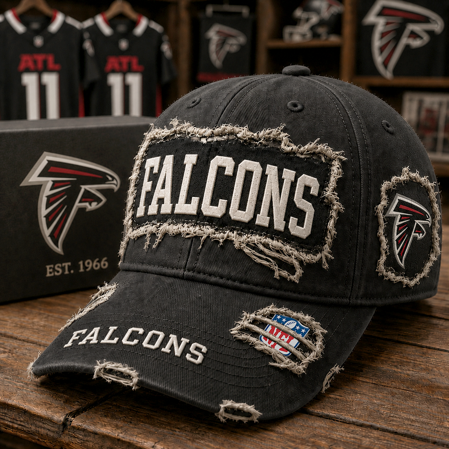 ATL x NFL Premium Patch Cap 1806