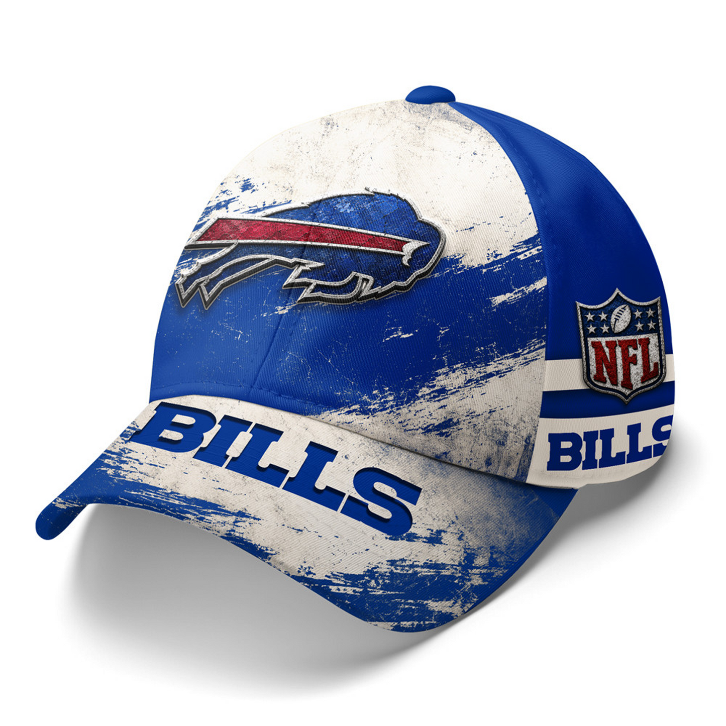 BUF x NFL Grunge Style Team Premium Cap 0207