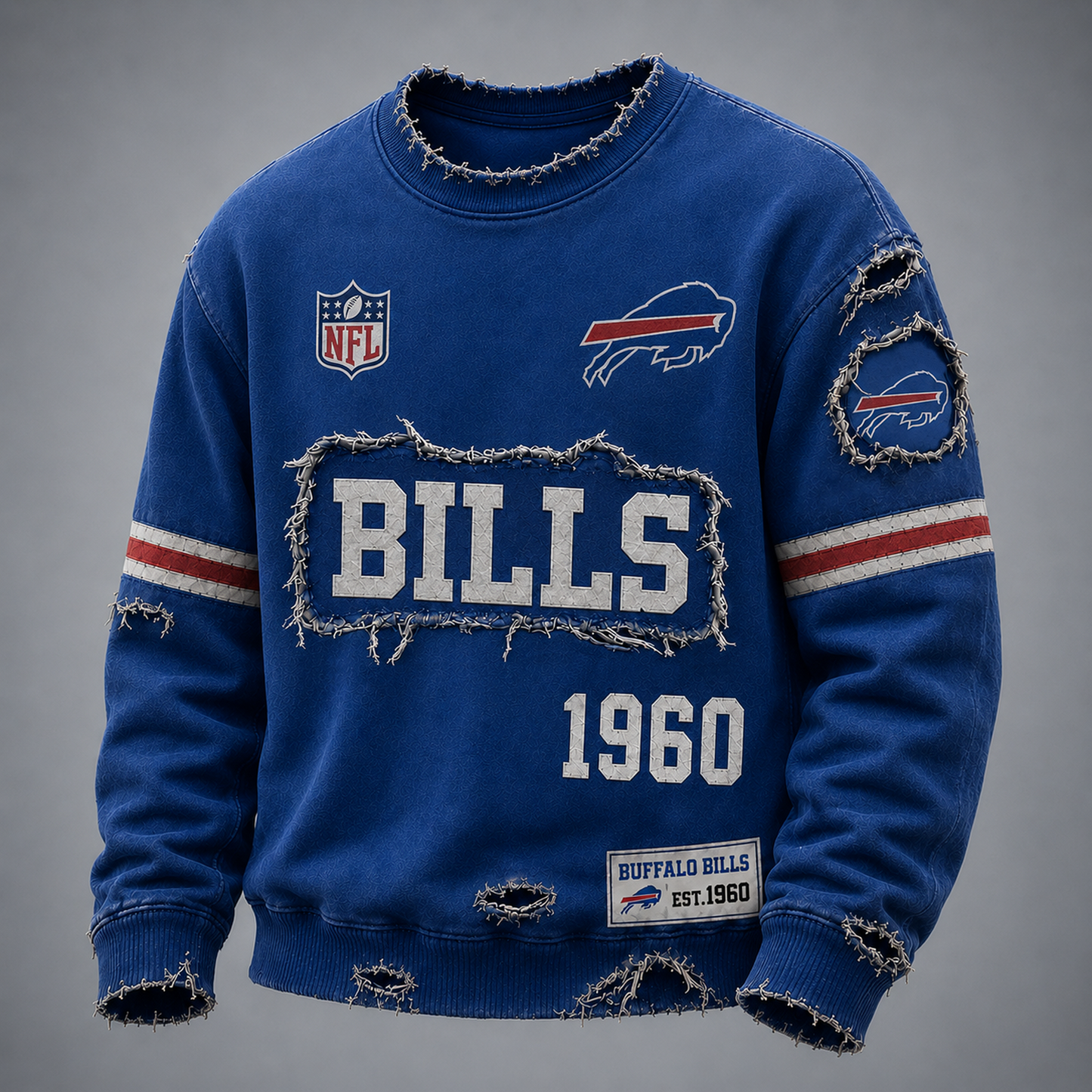 BUF x NFL Luxury Classic Sweatshirt 0606 DatND DVT