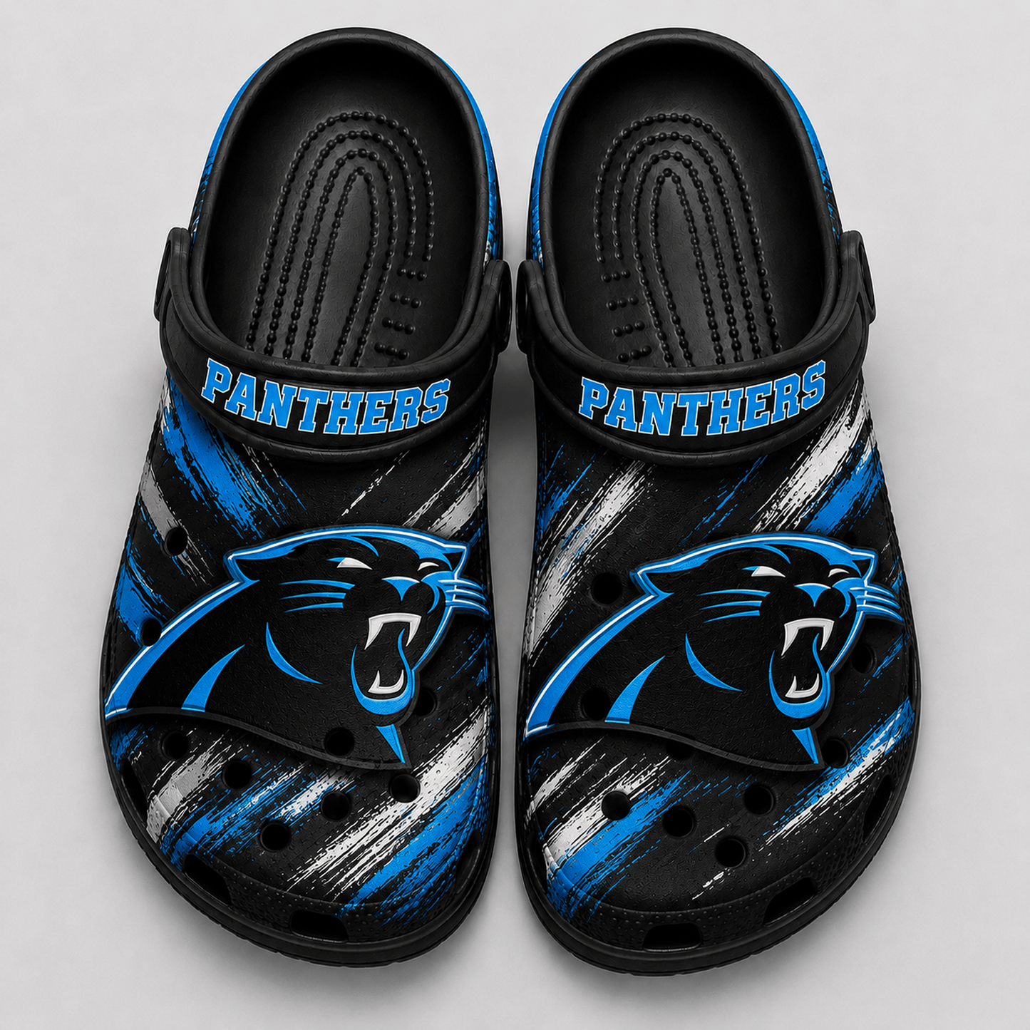 CAR Premium NFL Game Day Football Fan Sport Clogs Crocs Abstract Scratch 1706