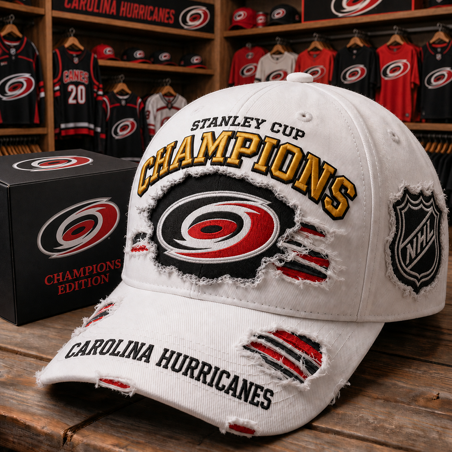 CAR x NHL Stanley Cup Premium Cap 1606