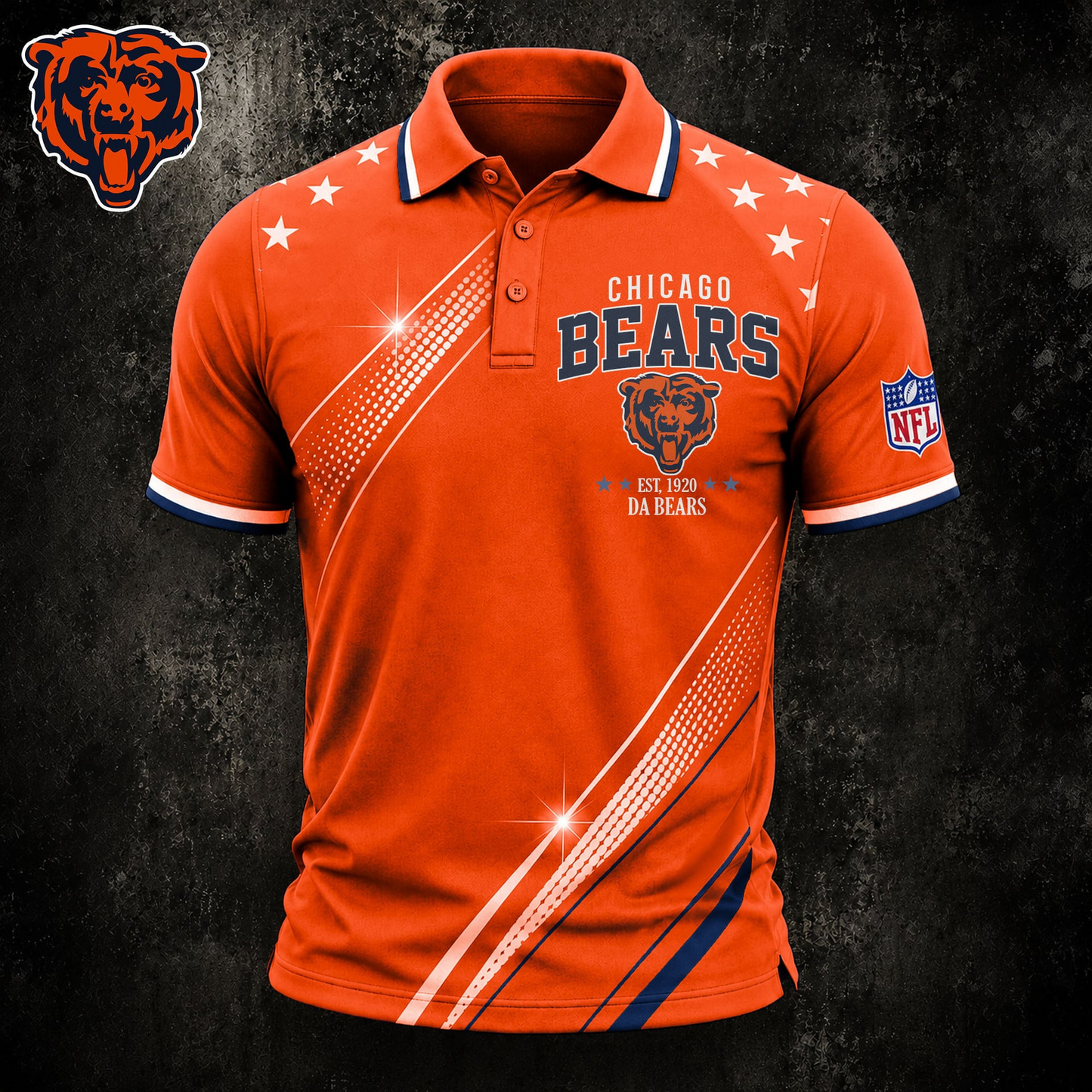 CHI Premium NFL All-Star Game Day Polo Shirt 2406
