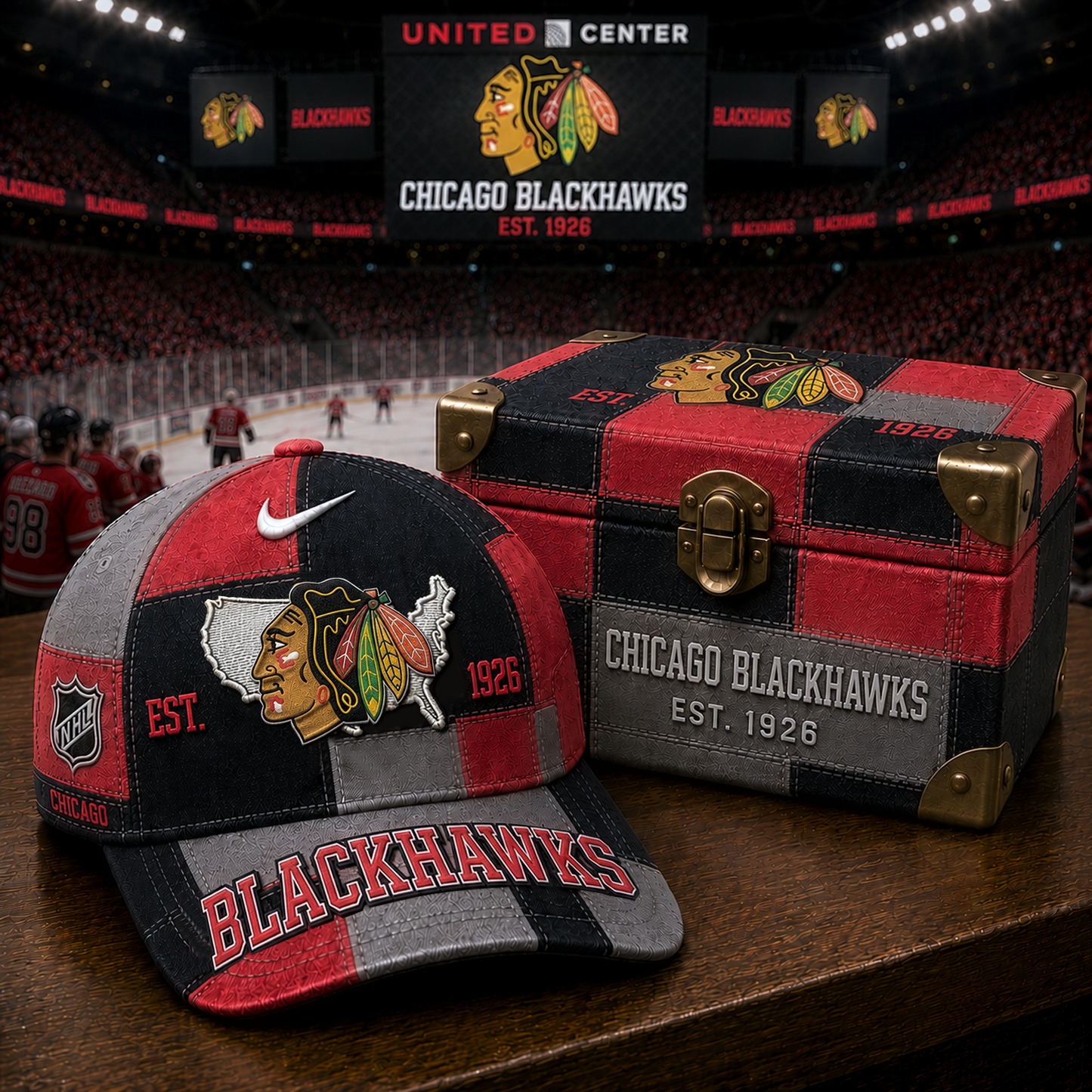 CHI x NHL Premium Heritage Game Day Classic Cap 1805 DatND DVT