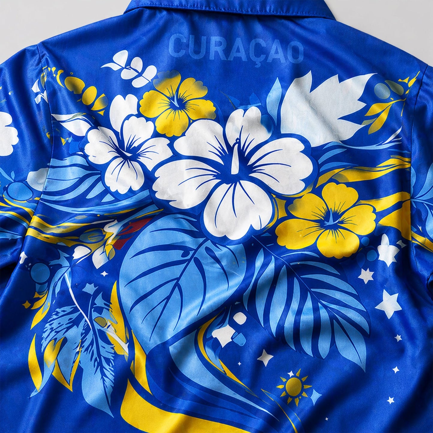 Cura??ao World Cup 2026 Floral Hawaiian Shirt PVT02 DATND LBN 90526