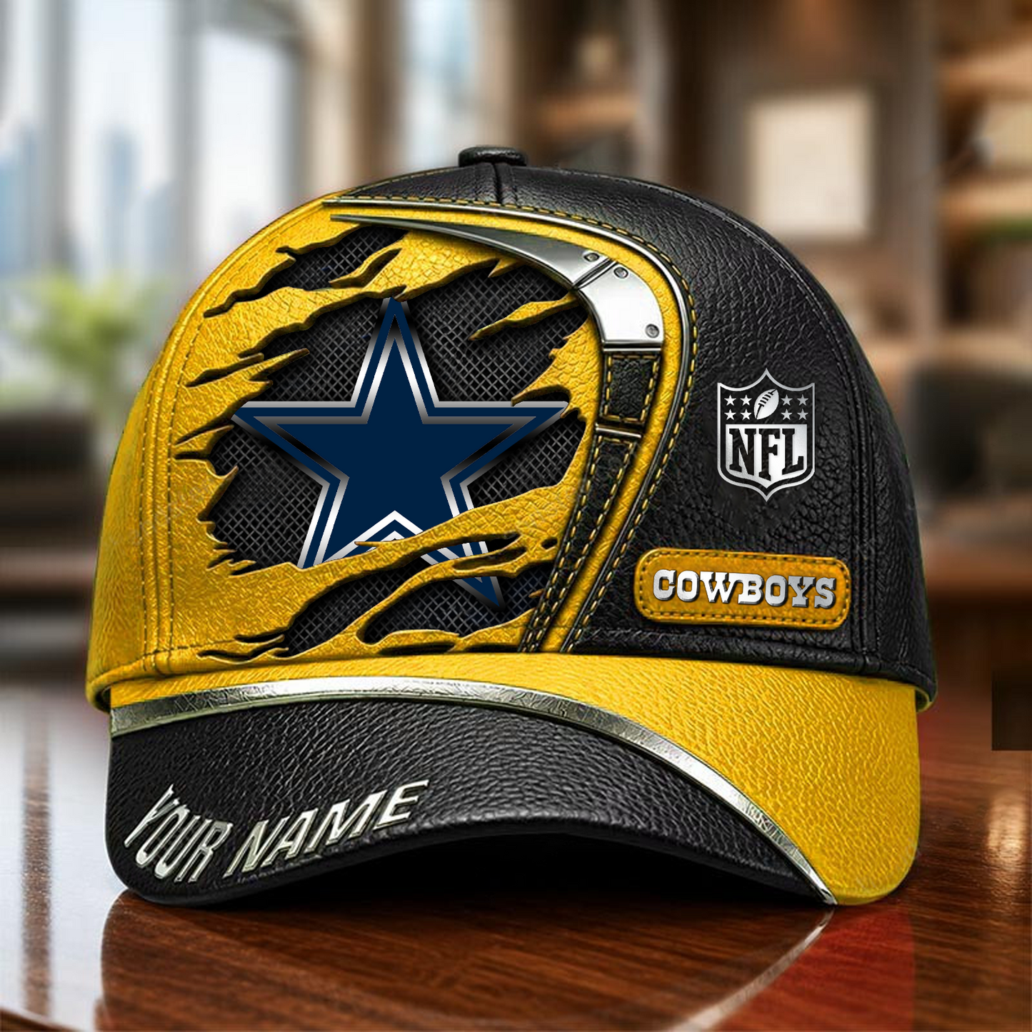 DAL x NFL Premium Multicolor 3D Cap 200626