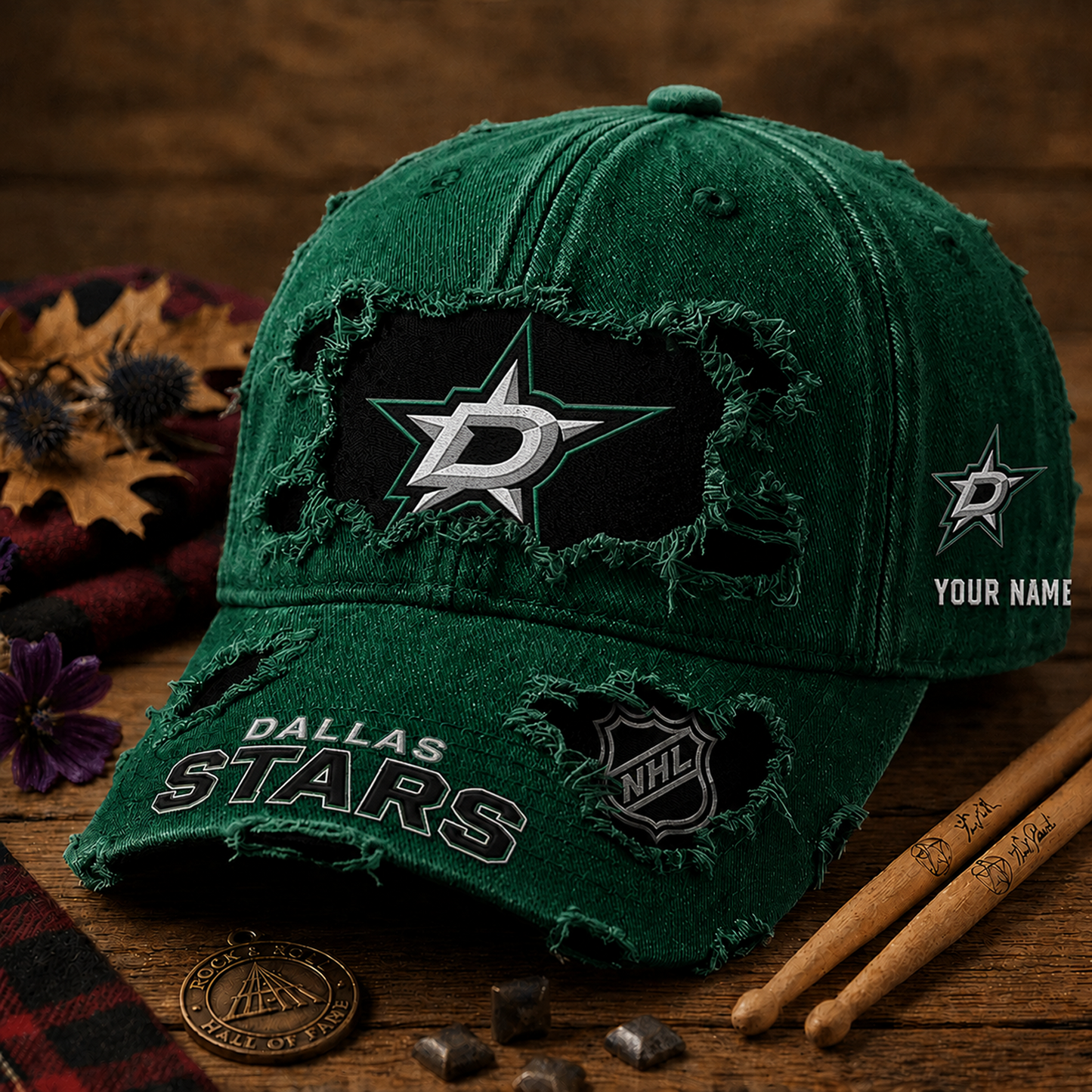 DAL x NHL Denim Washed Cap New Style DATND TANTD 290526