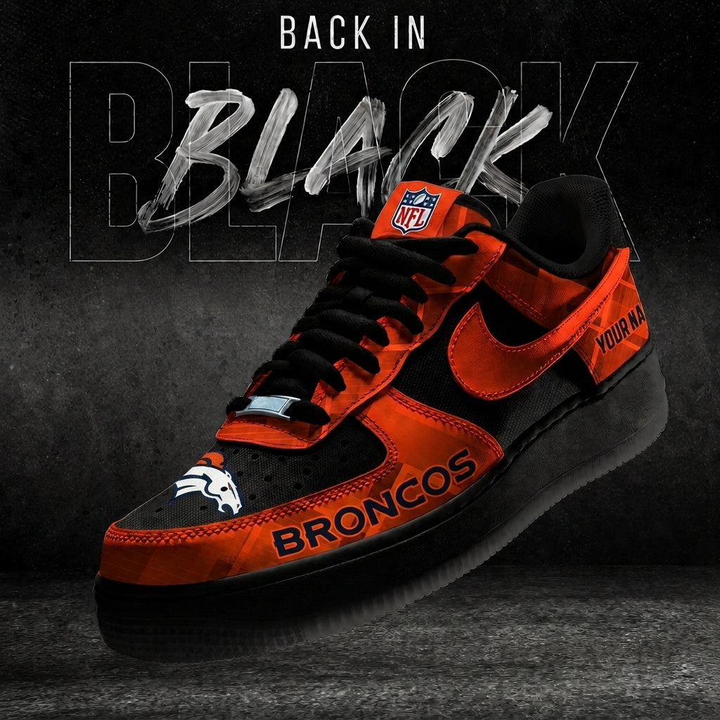 DB x NFL Back In Black V2 AF1 Sneakers 270626