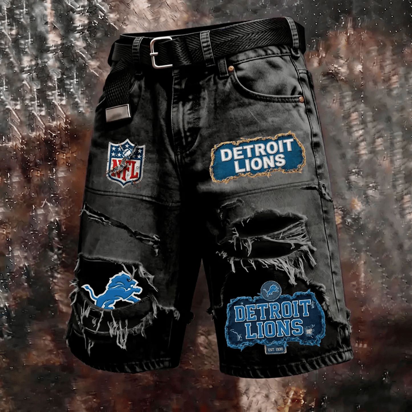 DET x NFL New Cargo Shorts V1 DATND TANTD 080626
