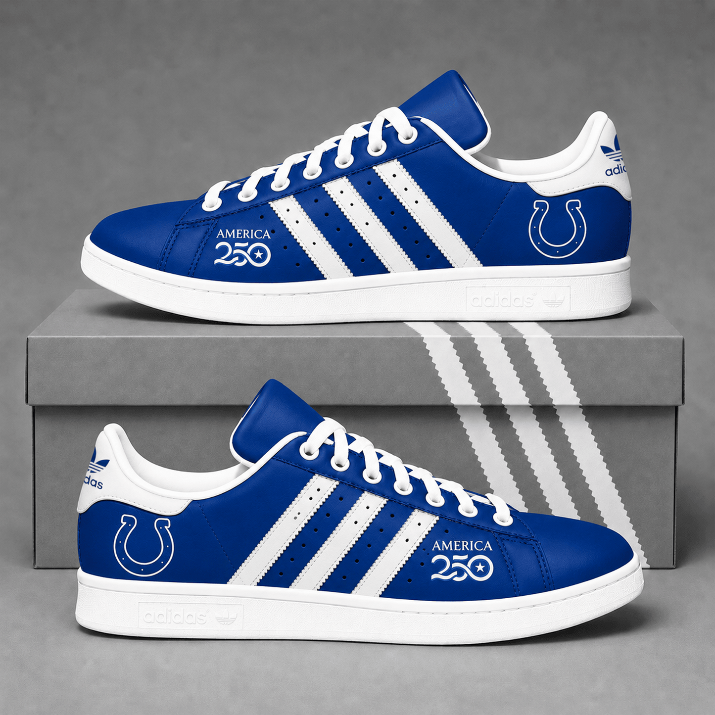 IND x NFL Premium America 250 Team Pride Superstar Sneakers 150626