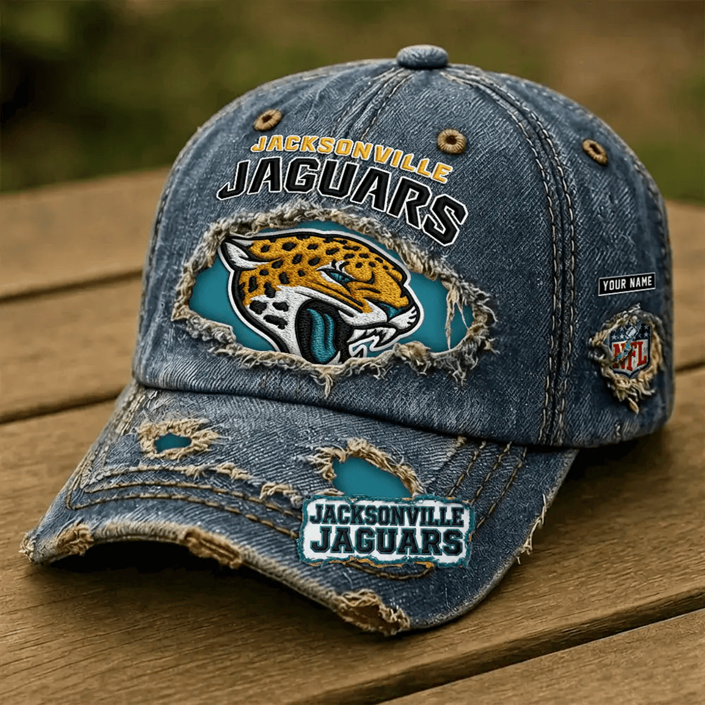 JAC x NFL Denim Washed Cap 2805 DatND DVT