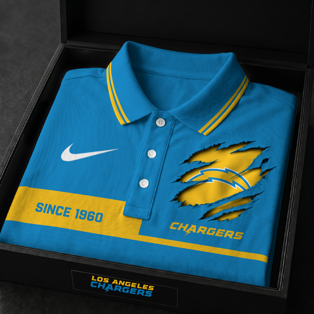 LAC x NFL Luxury V2 Polo Shirt 220626