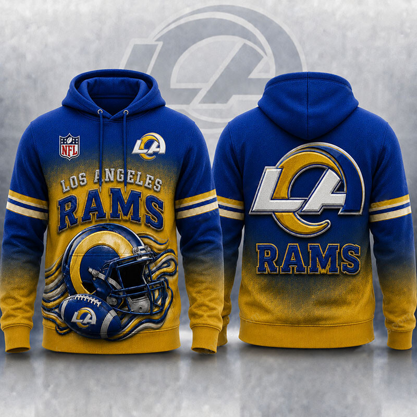 LAR x NFL 3D Shirt 1805 DatND DVT