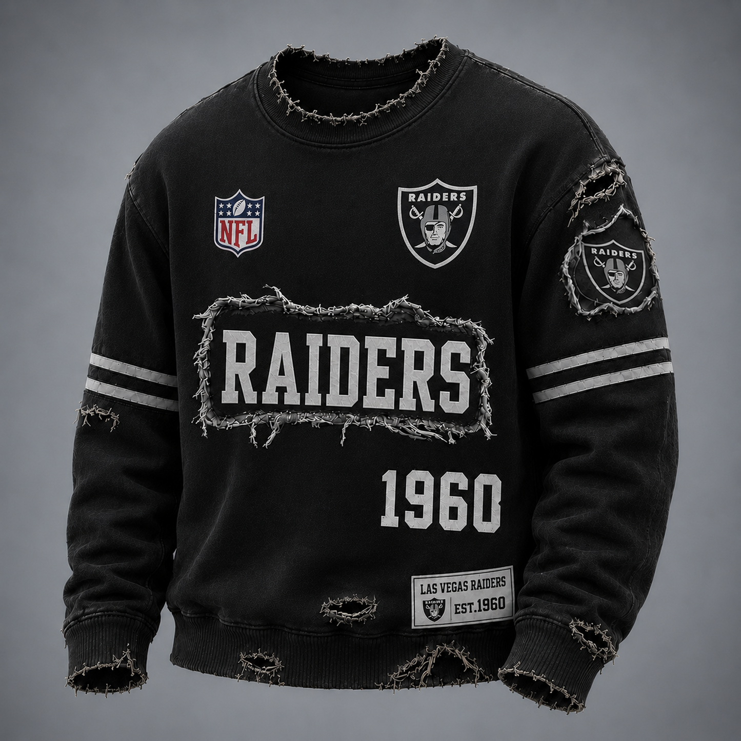LV x NFL Luxury Classic Sweatshirt 0606 DatND DVT