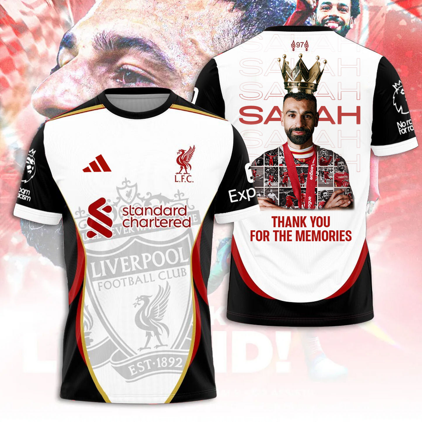 M.Salah 11 x LIV Premium 3D Shirt 2805 V2 DatND DVT