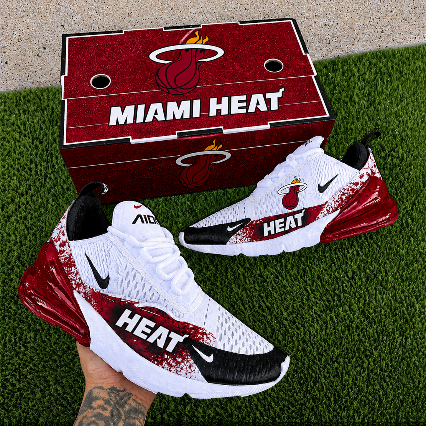MIA x NBA Nike Air Max 270 Shoes 1905 DatND DVT