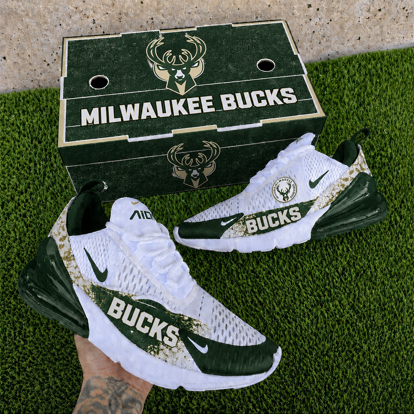 MIL x NBA Nike Air Max 270 Shoes 1905 DatND DVT