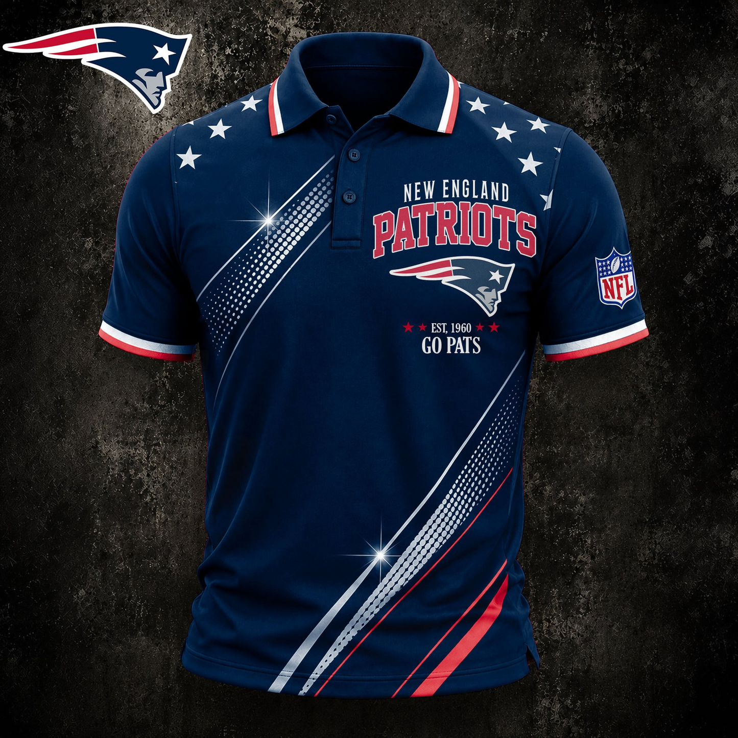 NE Premium NFL All-Star Game Day Polo Shirt 2406