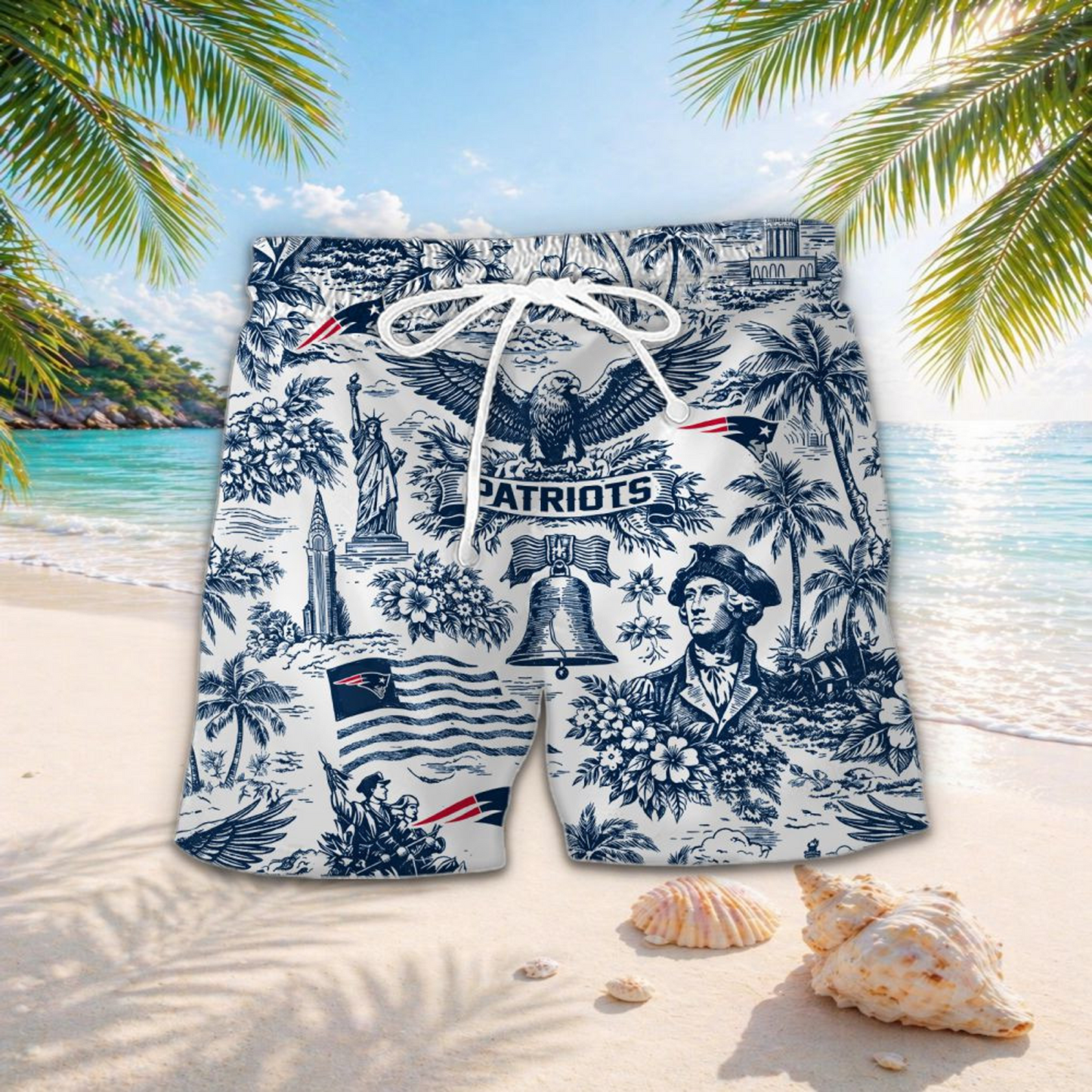 NE x NFL Hawaiian Shirt 2006