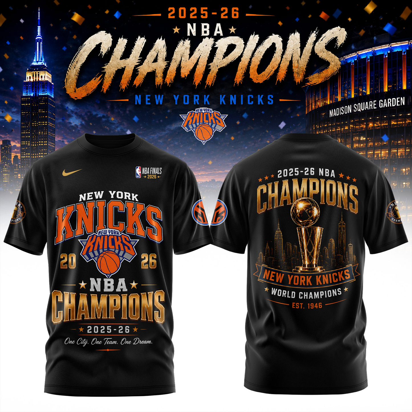 NYK x NBA 25-26 Champions 3D Aparael V10 140626