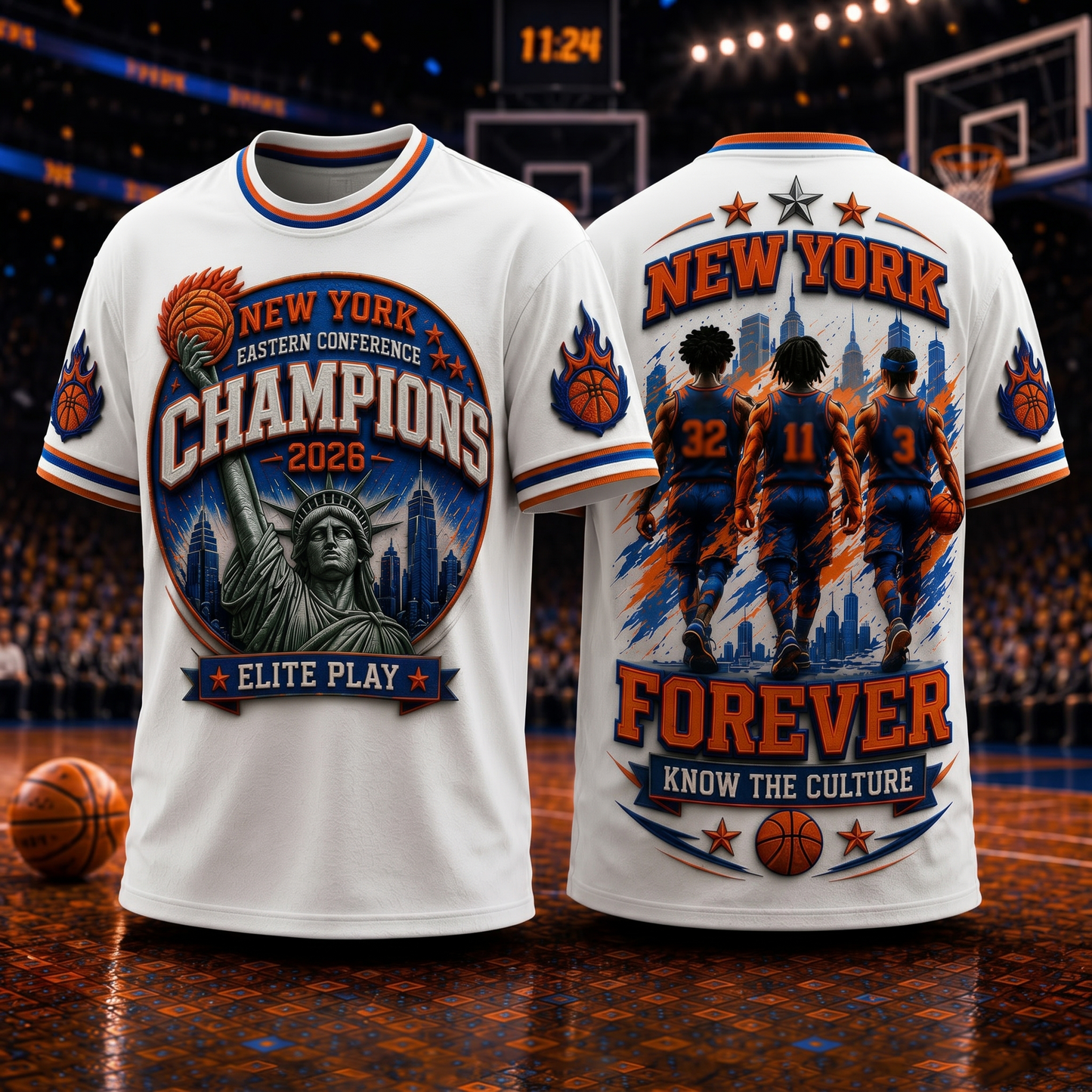 NYK x NBA Collection Summer 2026 V89 T-shirt DDT 020526 HLPhương