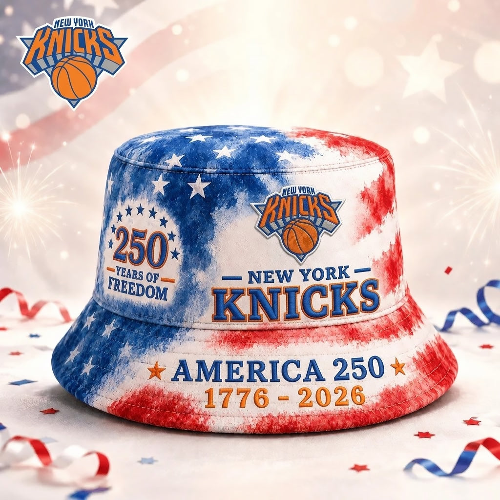 NYK Premium NBA 250 Years Of Freedom Bucket Hat 150626