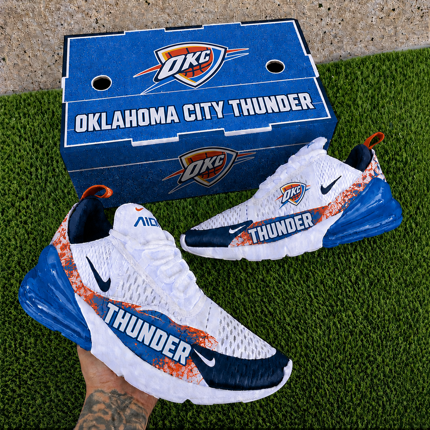 OKC x NBA Nike Air Max 270 Shoes 1905 DatND DVT