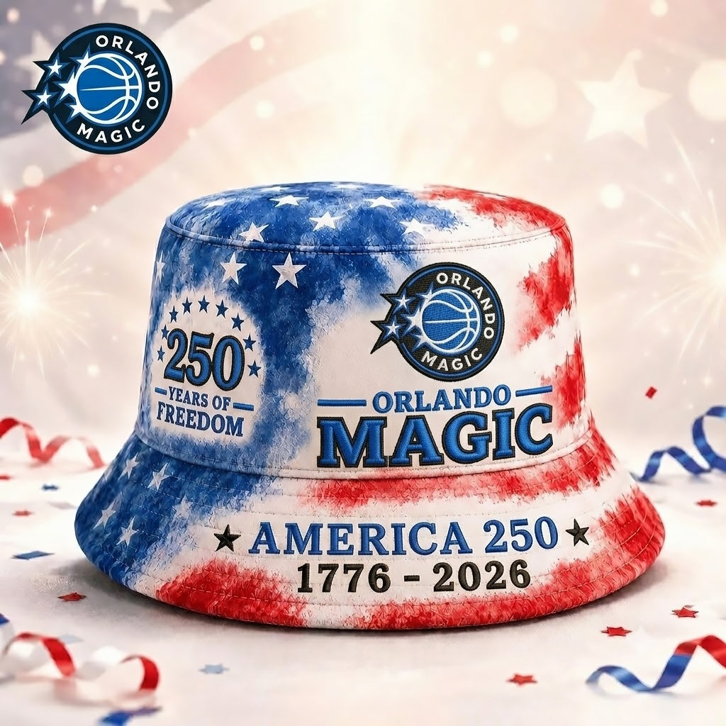 OM Premium NBA 250 Years Of Freedom Bucket Hat 150626