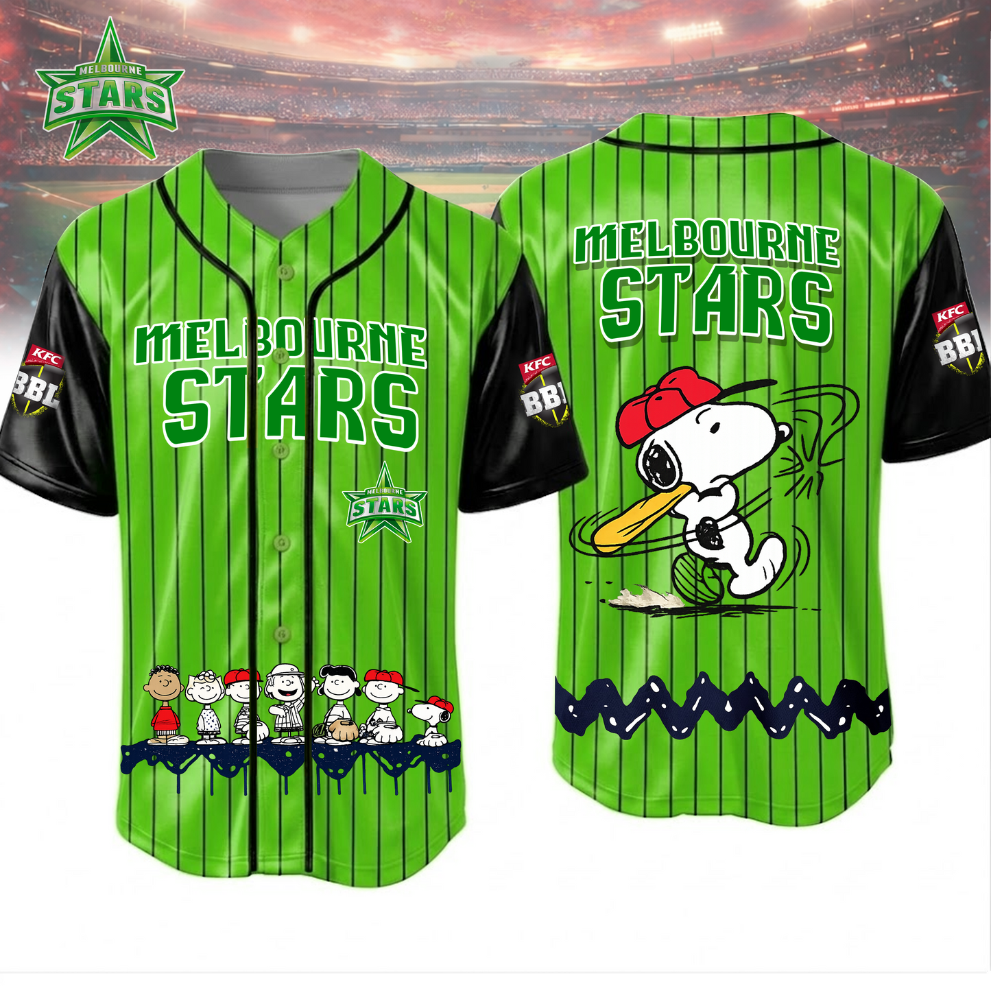 PREMIUM BBL X MS SNOPPY Baseball Shirt LIMITED EDITONS NDT VHM 020426
