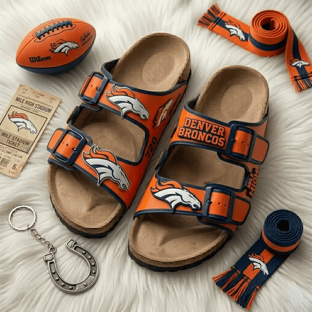 PREMIUM NFL X DB Birken-Inspired Double-Strap Sandals For Summer Holiday NDT VHM 270426