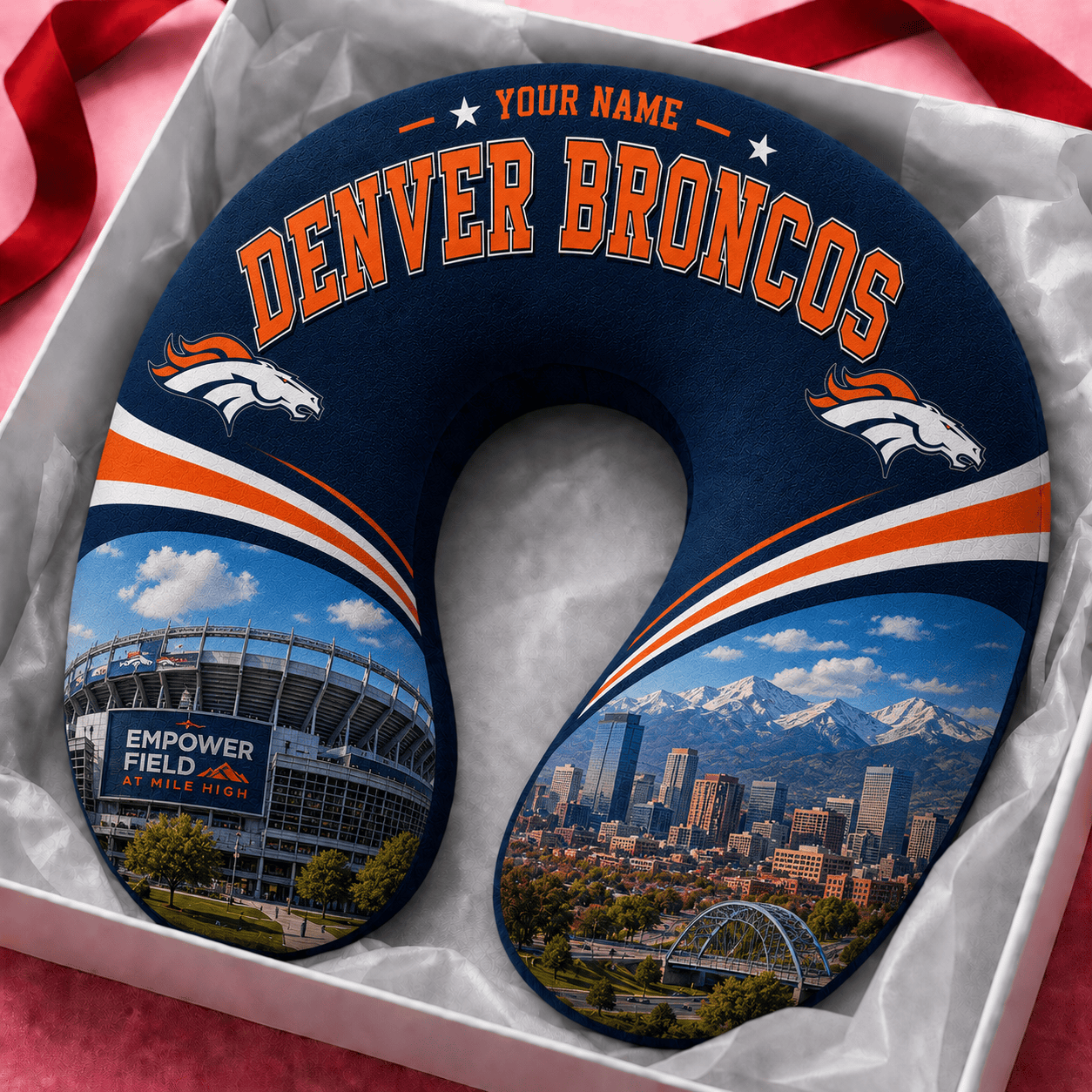 PREMIUM NFL X DB Special New Neck Pillow Custom Name 100626