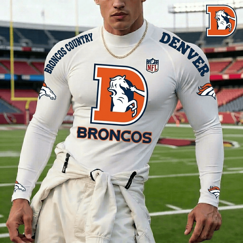 PREMIUM NFL X DEN High Neck Long Sleeved Sports NDT LVH 280526