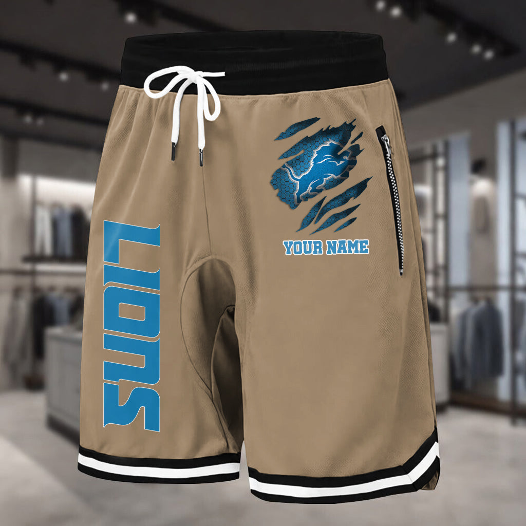PREMIUM NFL X DET Summer Fitness Breathable Basketball Shorts v2 NDT LVH 230426