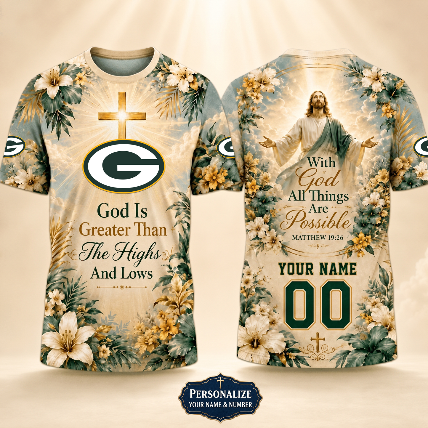 PREMIUM NFL X GBP GOD BLEES TO ME Personalized T-Shirt FOR SUMMER HOLIDAY 150626