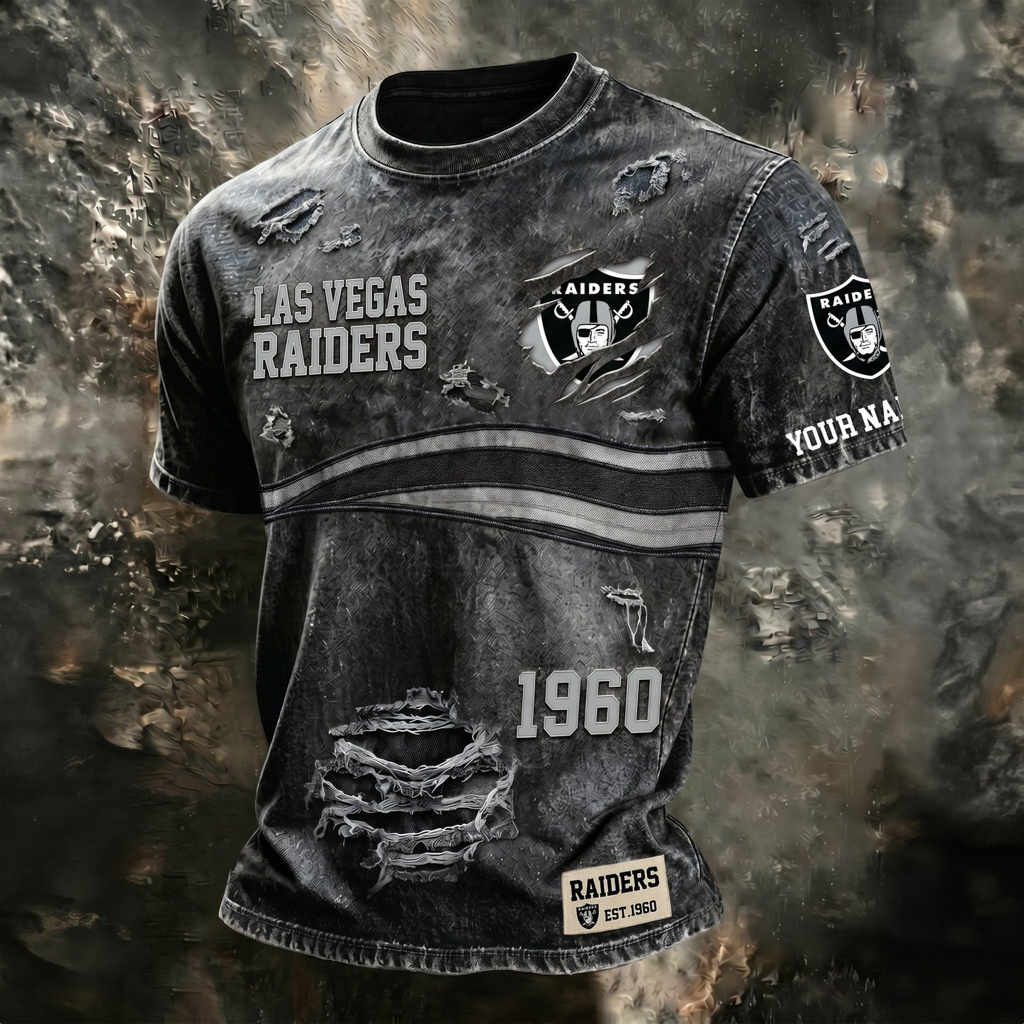 PREMIUM NFL X LVR Streetwear & Edgy CUSTOME NAME SHIRT 120626