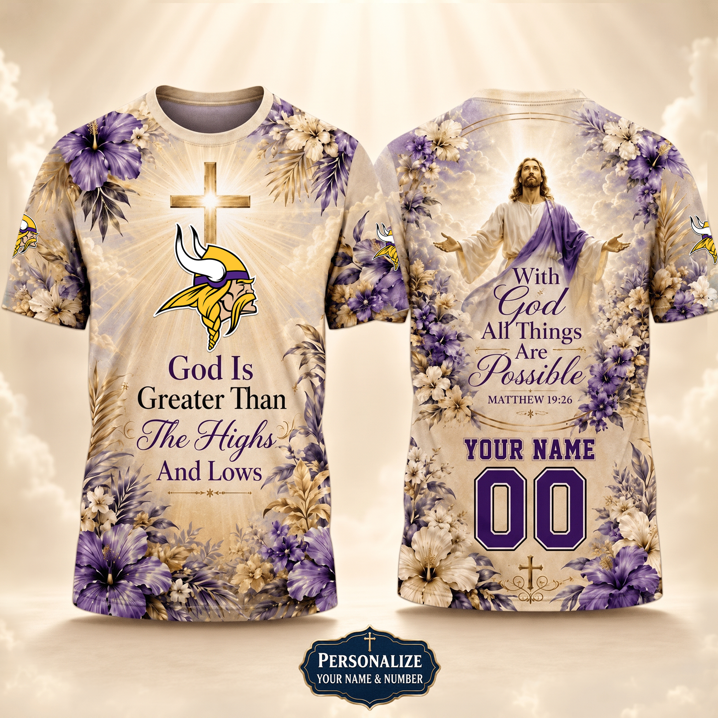 PREMIUM NFL X MV GOD BLEES TO ME Personalized T-Shirt FOR SUMMER HOLIDAY 150626