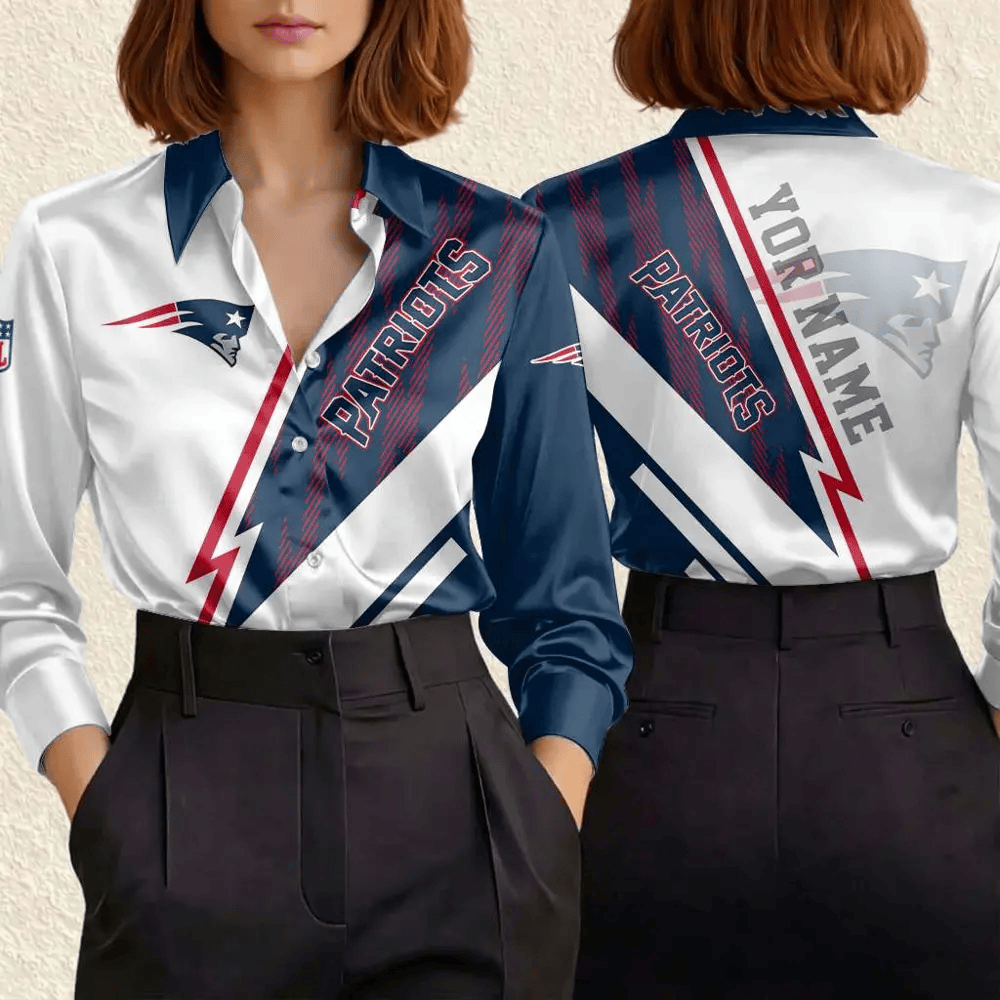 PREMIUM NFL X NE Strike Elegant Office Shirt LIMITED EDITIONS NDT LVH 270526
