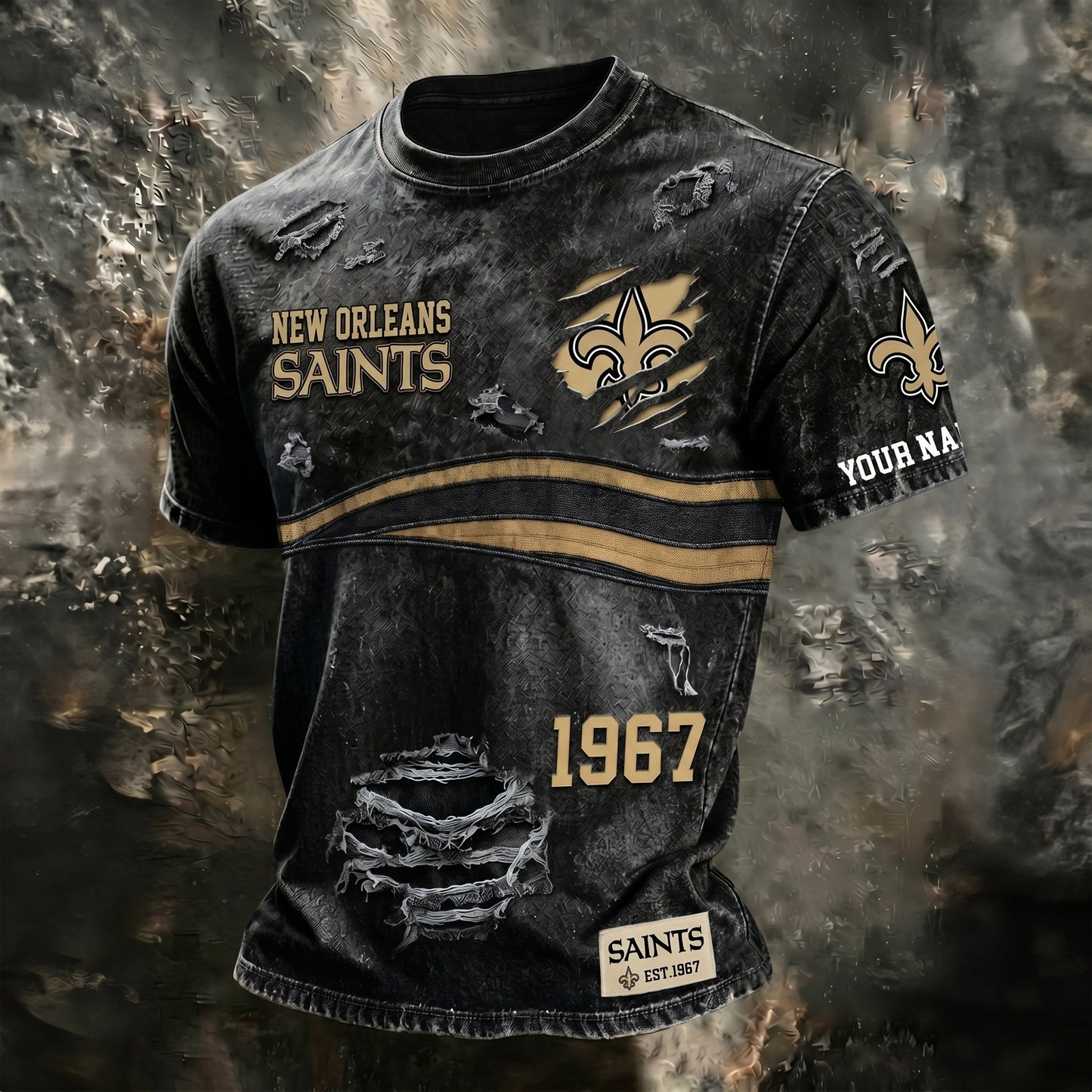 PREMIUM NFL X NOS Streetwear & Edgy CUSTOME NAME SHIRT 120626