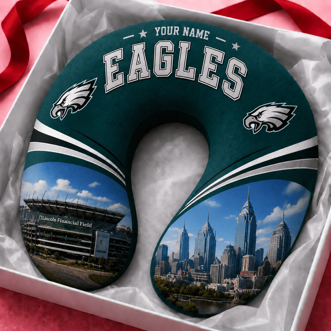 PREMIUM NFL X PE Special New Neck Pillow Custom Name 100626