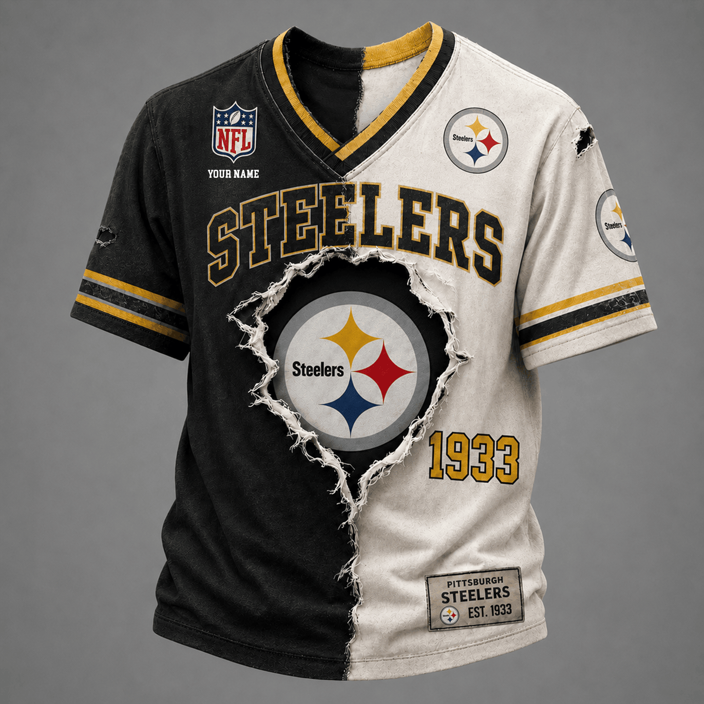 PREMIUM NFL X PS GAME DAY V-Neck T Shirt FOR SUMMER HOLIDAY NDT VHM 050626