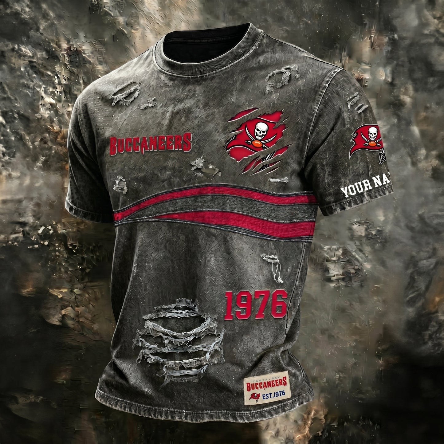 PREMIUM NFL X TBB Streetwear & Edgy CUSTOME NAME SHIRT 120626