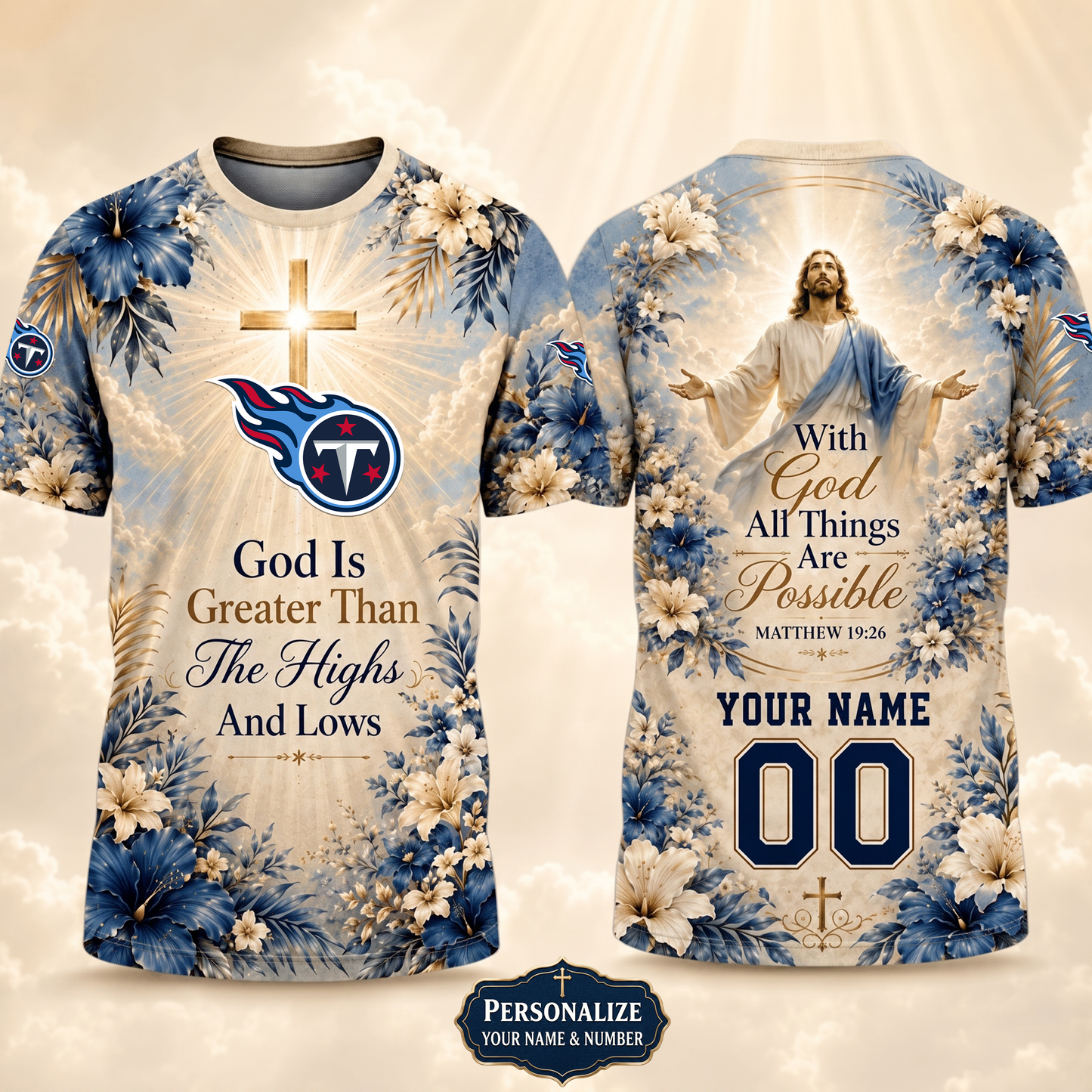PREMIUM NFL X TT GOD BLEES TO ME Personalized T-Shirt FOR SUMMER HOLIDAY 150626
