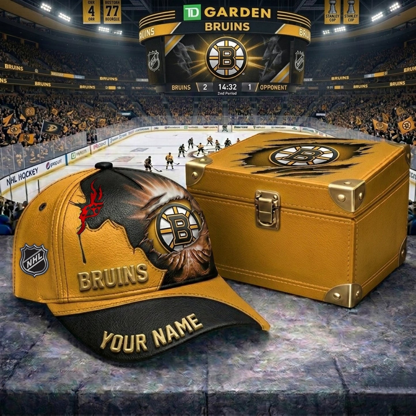 PREMIUM NHL X BB JESUS CRACK CUSTOM NAME HAT V30 NDT NHM 140526