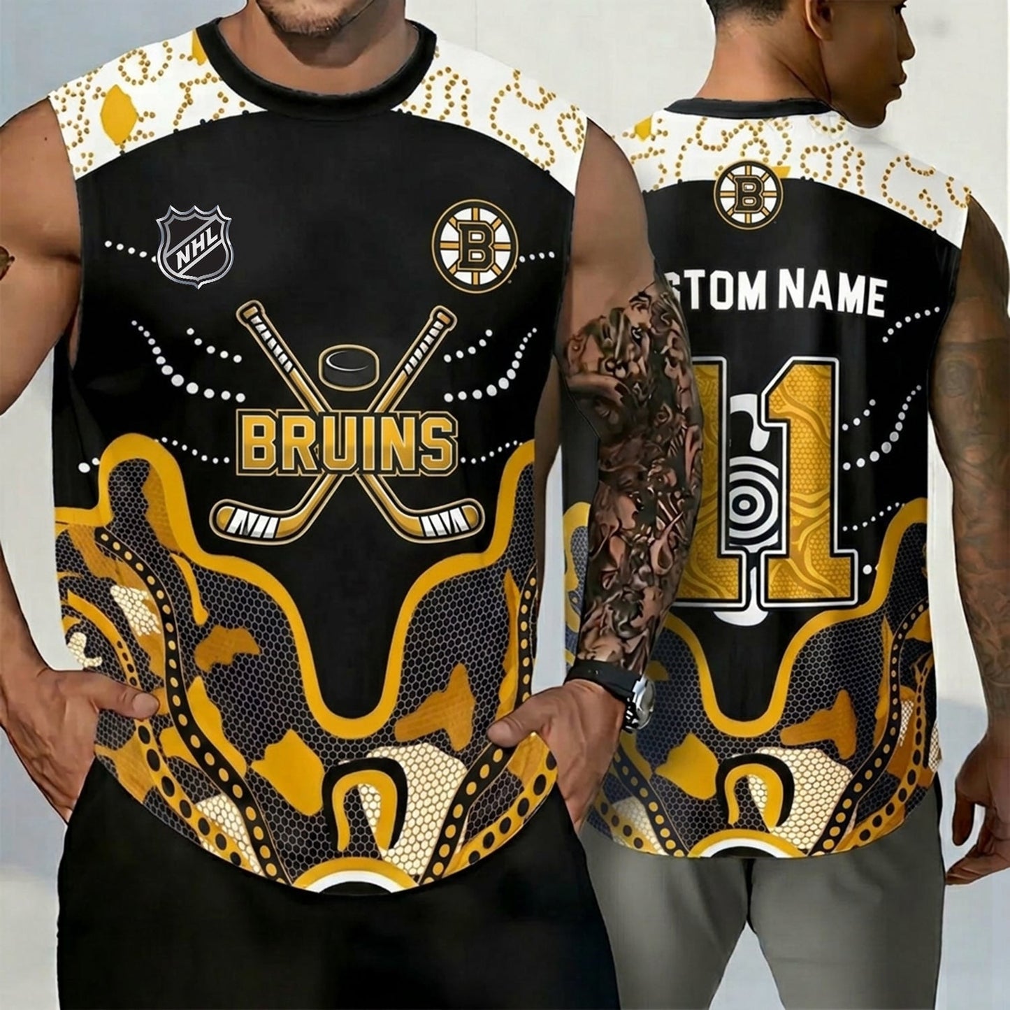 PREMIUM NHL X BB Personalized Tank Top Limited Editions NDT NHM 160526
