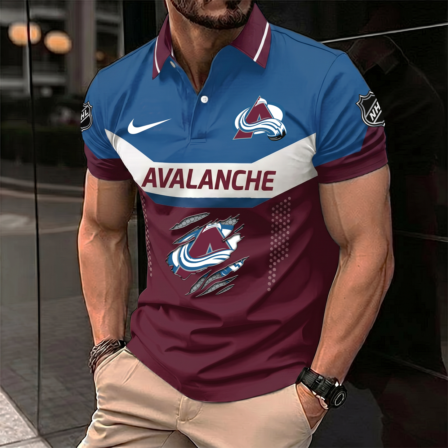 PREMIUM NHL X CA SHIRT FOR SUMMER HOLIDAY NDT VHM 140526