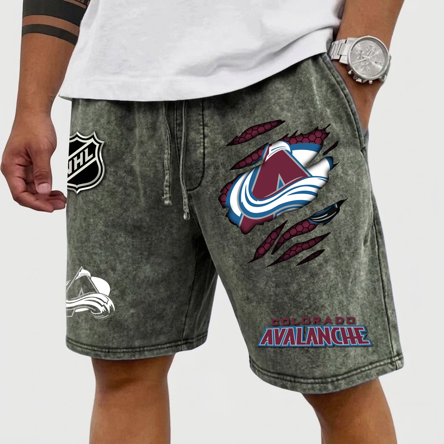 PREMIUM NHL X CA WASH SHORTS FOR SUMMER HOLIDAY NDT VHM 070426