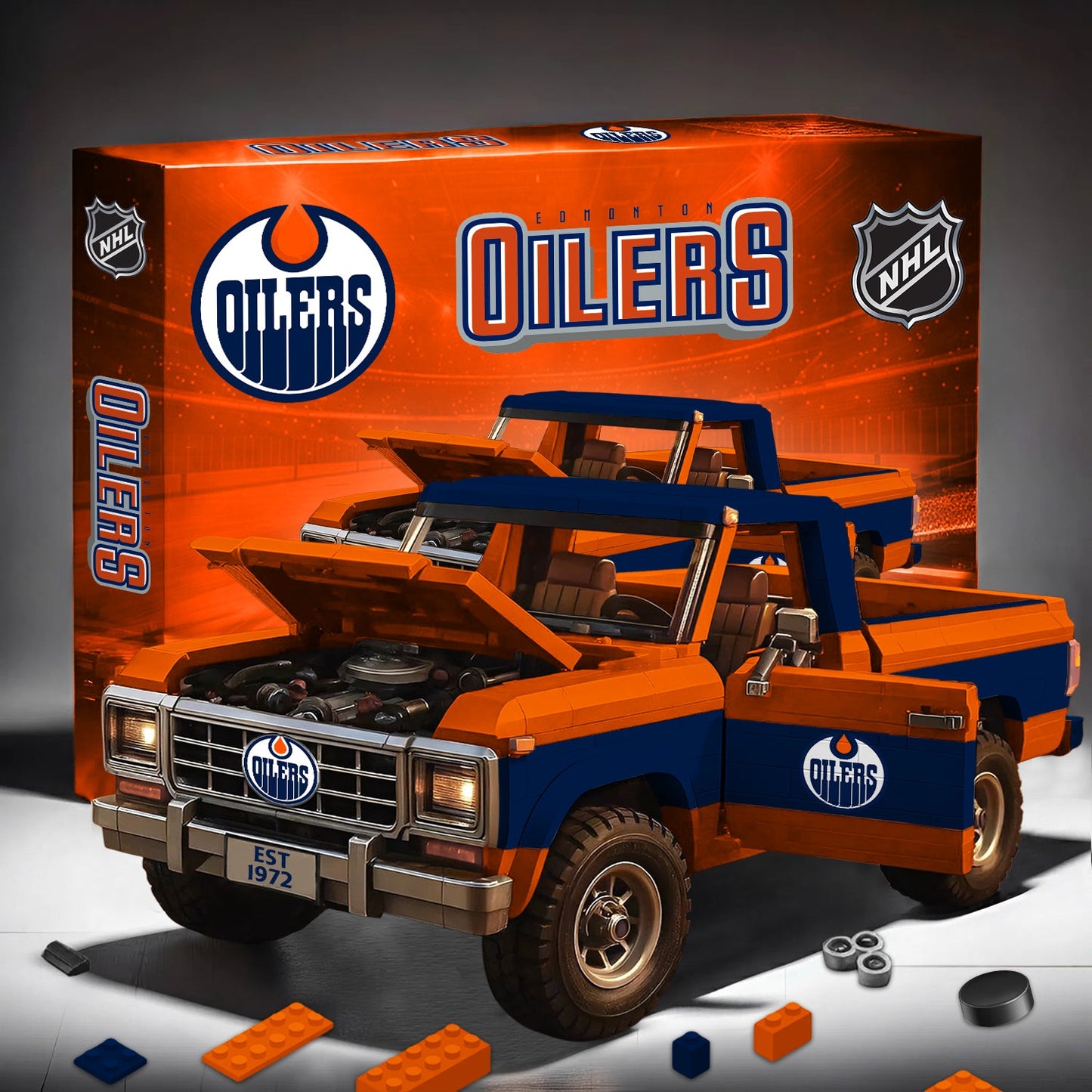 PREMIUM NHL X EO Elite Craft Ford F150 3D Build Your Own Toy NDT NHM 180426